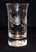 Set of 6 Bohemian Handmade 24% lead crystal Czech Republic Beverage Glasses