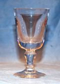 Set of 6 Bohemian Handmade 24% lead crystal Czech Republic Goblets