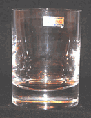 Set of 6 Bohemian Handmade 24% lead crystal Czech Republic Juice Water Glasses