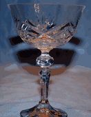 Set of 6 Bohemian Handmade 24% lead crystal Czech Republic Stemware Glasses