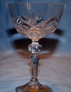 Set of 6 Bohemian Handmade 24% lead crystal Czech Republic Stemware Glasses