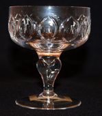 Set of 6 Bohemian Handmade 24% lead crystal Czech Republic Stemware Glasses