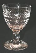 Set of 6 Bohemian Handmade 24% lead crystal Czech Republic Wineware Glasses