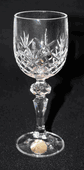 Set of 6 Bohemian Handmade 24% lead crystal Czech Republic Wineware Glasses