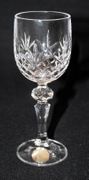 Set of 6 Bohemian Handmade 24% lead crystal Czech Republic Wineware Glasses