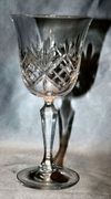 Set of 6 Bohemian Handmade 24% lead crystal Czech Republic Wineware Glasses