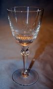 Set of 6 Bohemian Handmade 24% lead crystal Czech Republic Wineware Glasses
