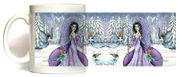 Snow Queen Mug by Artist Gretchen Raisch Baskin 11oz Coffee Mugs Microwave and Dishwasher Safe