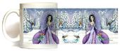 Snow Queen Mug by Artist Gretchen Raisch Baskin 11oz Coffee Mugs Microwave and Dishwasher Safe