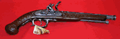 Spanish Collectible Brass Wood Old Fashion Pirate Replica Gun