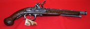 Spanish Collectible Brass Wood Old Fashion Pirate Replica Gun