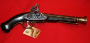 Spanish Collectible Brass Wood Old Fashion Pirate Replica Gun