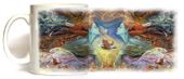 Spirit of the Flight Mug by Artist Josephine Wall 11oz Coffee Mugs Microwave and Dishwasher Safe