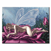 Sunkissed Requiescence by Carol Philips 8"x10" Ceramic Art Tile with recessed hangers for tabletop or wall hanging purposes Sunkissed Requiescence by Carol Philips 8"x10" Ceramic Art Tile with recessed hangers for tabletop or wall hanging purposes