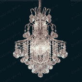 Swarovski Spectra Authentic Crystal Chandelier # A1001L16s Size w16" x h22" Swarovski Spectra Authentic Crystal Chandelier # A1001L16s Size w16" x h22"