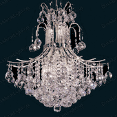 Swarovski Spectra Authentic Crystal Chandelier # A1001L25s Size w20" x h26" Swarovski Spectra Authentic Crystal Chandelier # A1001L25s Size w20" x h26"