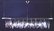 Swarovski Spectra Authentic Crystal Chandelier # A98111L10s Size w40" x h12"