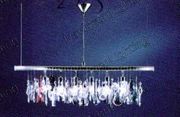 Swarovski Spectra Authentic Crystal Chandelier # A98111L6s Size w30" x h12"