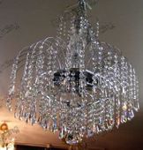Swarovski Spectra Authentic Crystal Chandelier # D50001L5s Size w20" x h24" Swarovski Spectra Authentic Crystal Chandelier # D50001L5s Size w20" x h24"