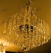 Swarovski Spectra Authentic Crystal Chandelier # D50001L5sg Size w20" x h24"