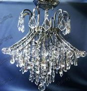 Swarovski Spectra Authentic Crystal Chandelier # D5003L9s Size w20" x h22"