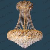Swarovski Spectra Authentic Crystal Chandelier # DVR001X16SG Size w16" x H 10" Swarovski Spectra Authentic Crystal Chandelier # DVR001X16SG Size w16" x H 10"