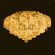 Swarovski Spectra Authentic Crystal Chandelier # DVR001X20SG Size w20" x H 12"