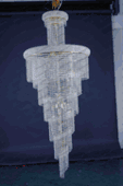 Swarovski Spectra Authentic Crystal Chandelier # DVR1800D30H72S Size w30" x H 72"