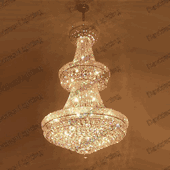 Swarovski Spectra Authentic Crystal Chandelier # DVR1800L22SG Size w36" x h40"