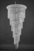 Swarovski Spectra Authentic Crystal Chandelier # DVR180122S Size w22" x H 48" Swarovski Spectra Authentic Crystal Chandelier # DVR180122S Size w22" x H 48"