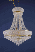 Swarovski Spectra Authentic Crystal Chandelier # DVR18022432L14SG Size w24" x H 32"