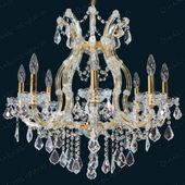 Swarovski Spectra Authentic Crystal Chandelier # DVR280026SG Size w26" x H 26"