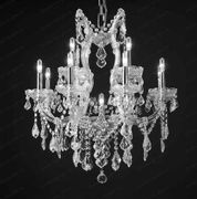 Swarovski Spectra Authentic Crystal Chandelier # DVR28002728S Size w27" x H 26"