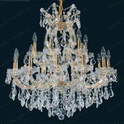Swarovski Spectra Authentic Crystal Chandelier # DVR280030SG Size w30" x H 28"