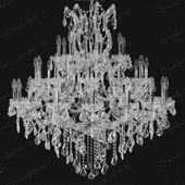 Swarovski Spectra Authentic Crystal Chandelier # DVR280044S Size w44" x H 44"