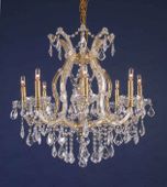 Swarovski Spectra Authentic Crystal Chandelier # DVR2800D26H26SG Size w26" x H 26"