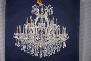 Swarovski Spectra Authentic Crystal Chandelier # DVR2800D36H36SG Size w36" x H 36"