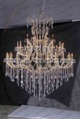 Swarovski Spectra Authentic Crystal Chandelier # DVR2800D52H54SG Size w52" x H 54"