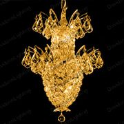 Swarovski Spectra Authentic Crystal Chandelier # DVR58001517SG Size w15" x H 17"