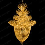 Swarovski Spectra Authentic Crystal Chandelier # DVR58002738SG Size w27" x H 38"