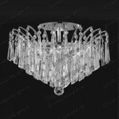 Swarovski Spectra Authentic Crystal Chandelier # DVR8031F1510505S Size w15" x H 10"