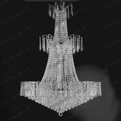 Swarovski Spectra Authentic Crystal Chandelier # DVR8037324318505S Size w32" x H 43"