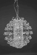 Swarovski Spectra Authentic Crystal Chandelier # DVR8064D24H28S Size w24" x H 28"