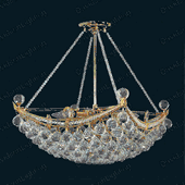 Swarovski Spectra Authentic Crystal Chandelier # DVR98002414SG Size w24" x H 14" Swarovski Spectra Authentic Crystal Chandelier # DVR98002414SG Size w24" x H 14"