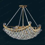 Swarovski Spectra Authentic Crystal Chandelier # DVR98002414SG Size w24" x H 14"