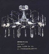 Swarovski Spectra Authentic Crystal Chandelier # HY9017L11s Size w30" x h31"