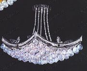 Swarovski Spectra Authentic Crystal Chandelier # MD83199L8s Size w25" x h18"