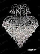Swarovski Spectra Authentic Crystal Chandelier # SR204720s Size W14" x H16"