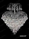 Swarovski Spectra Authentic Crystal Chandelier # SR204720s Size W14" x H16"