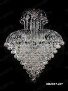 Swarovski Spectra Authentic Crystal Chandelier # SR204724Dss Size W20" x H24"